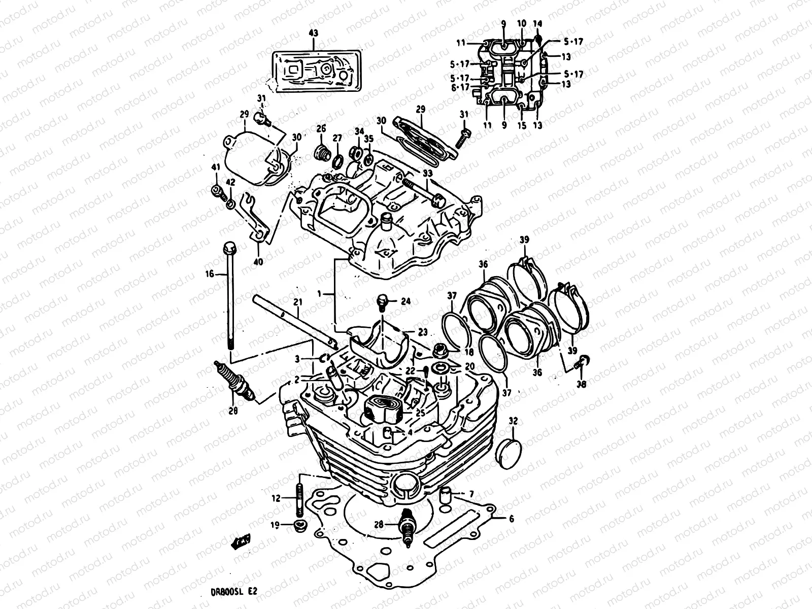 1 - CYLINDER HEAD