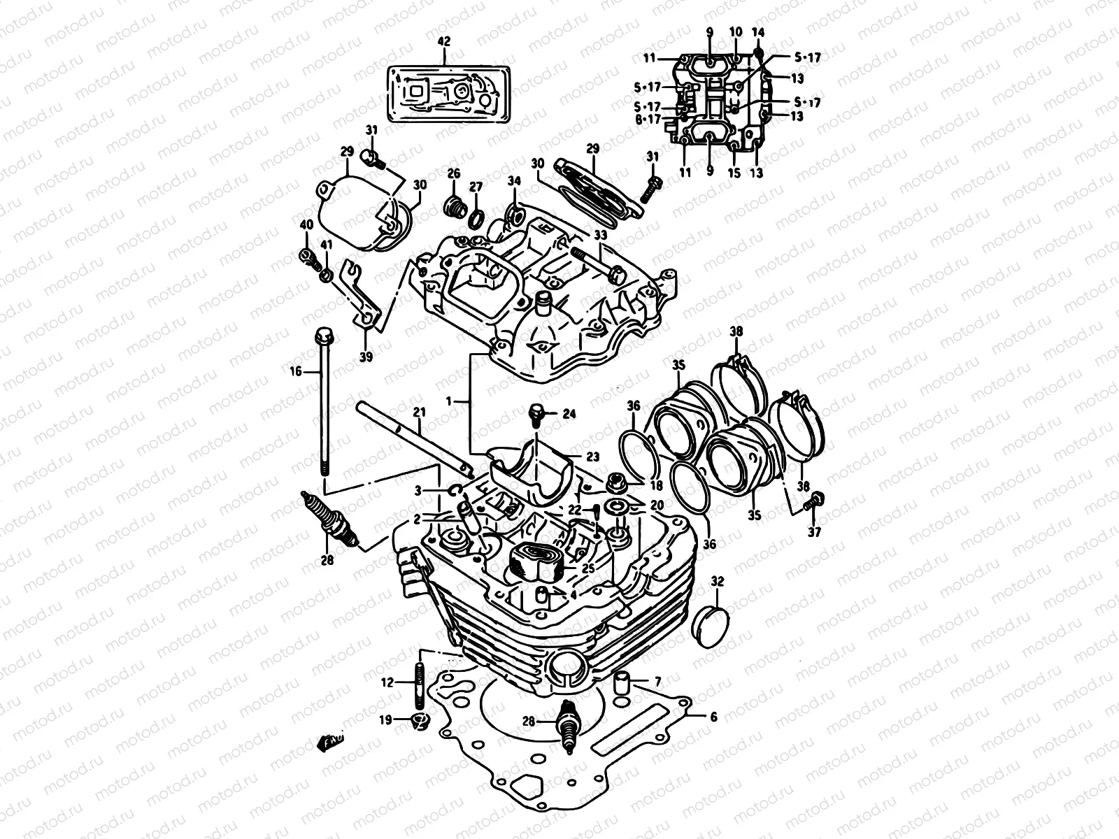 1 - CYLINDER HEAD