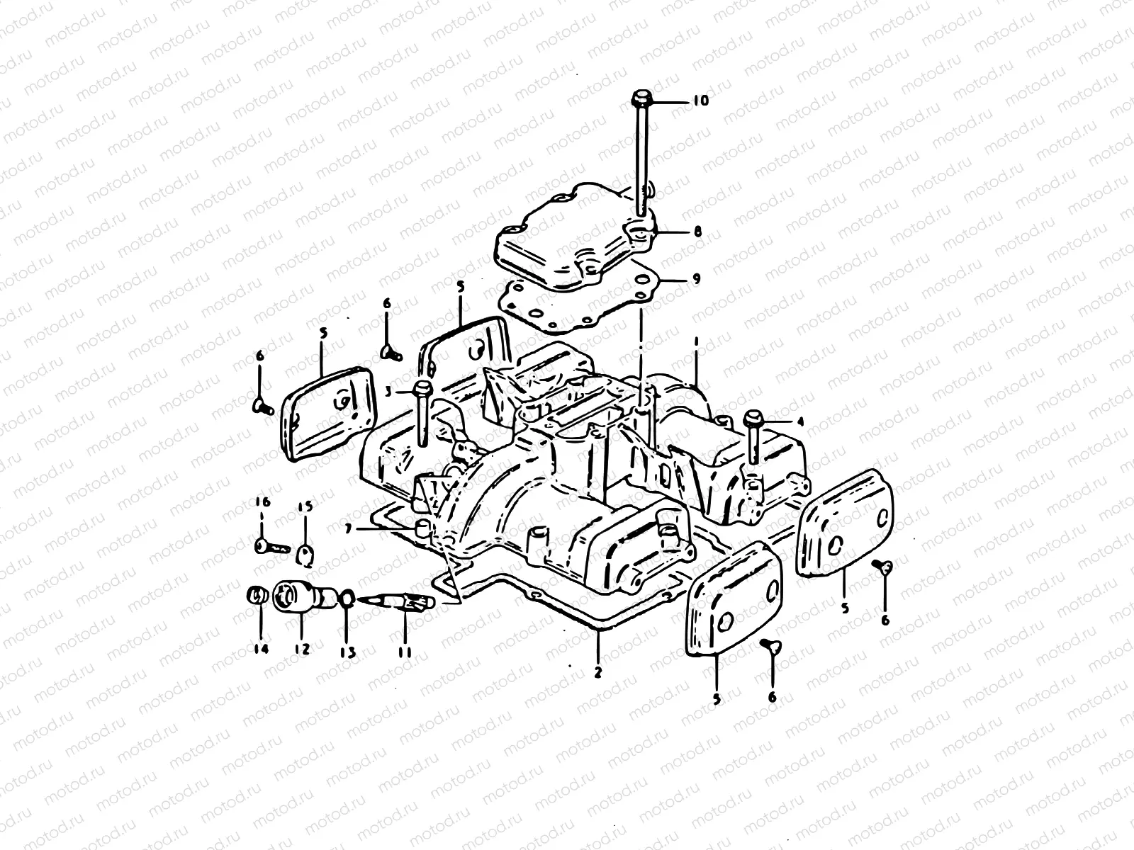 1 - CYLINDER HEAD COVER