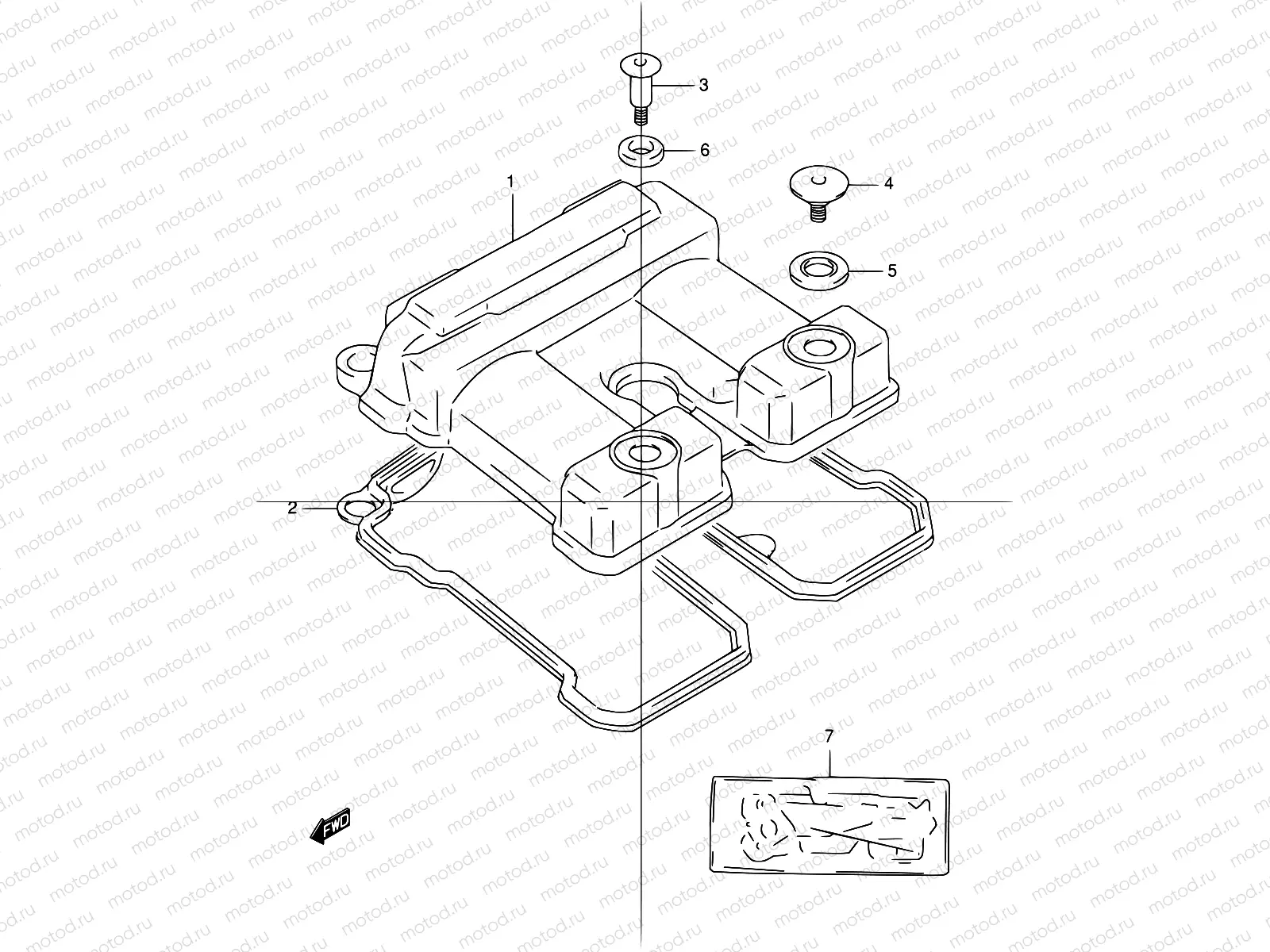 1 - CYLINDER HEAD COVER