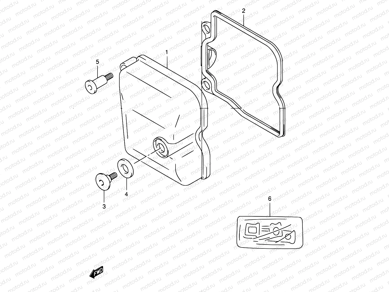 1 - CYLINDER HEAD COVER
