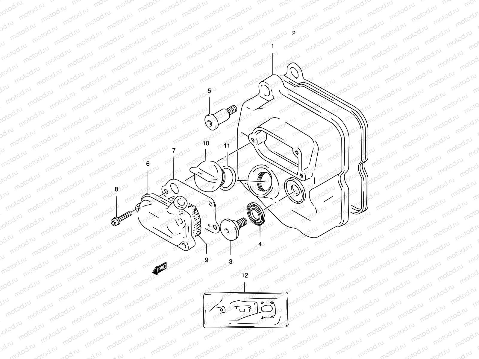 1 - CYLINDER HEAD COVER