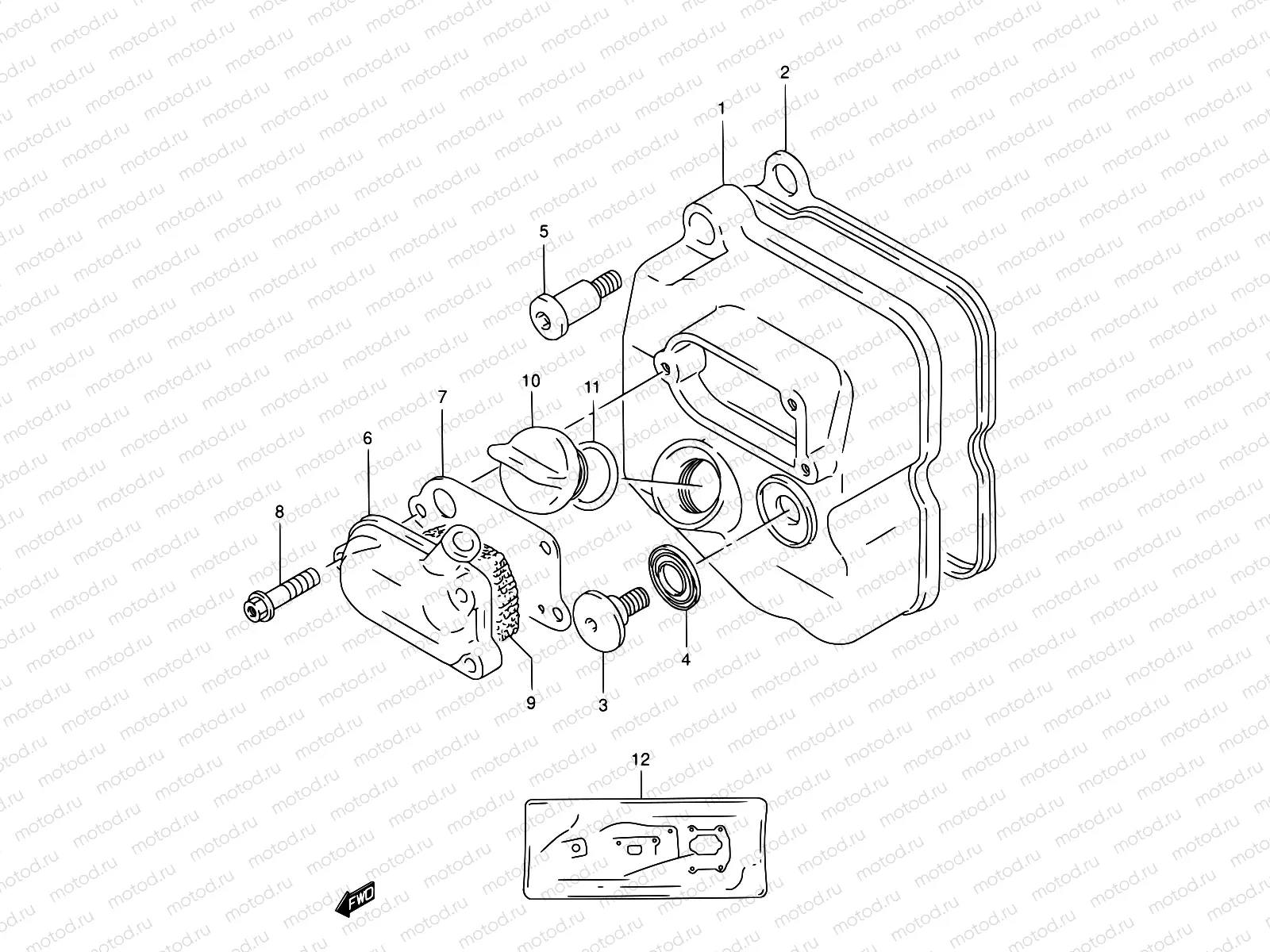 1 - CYLINDER HEAD COVER