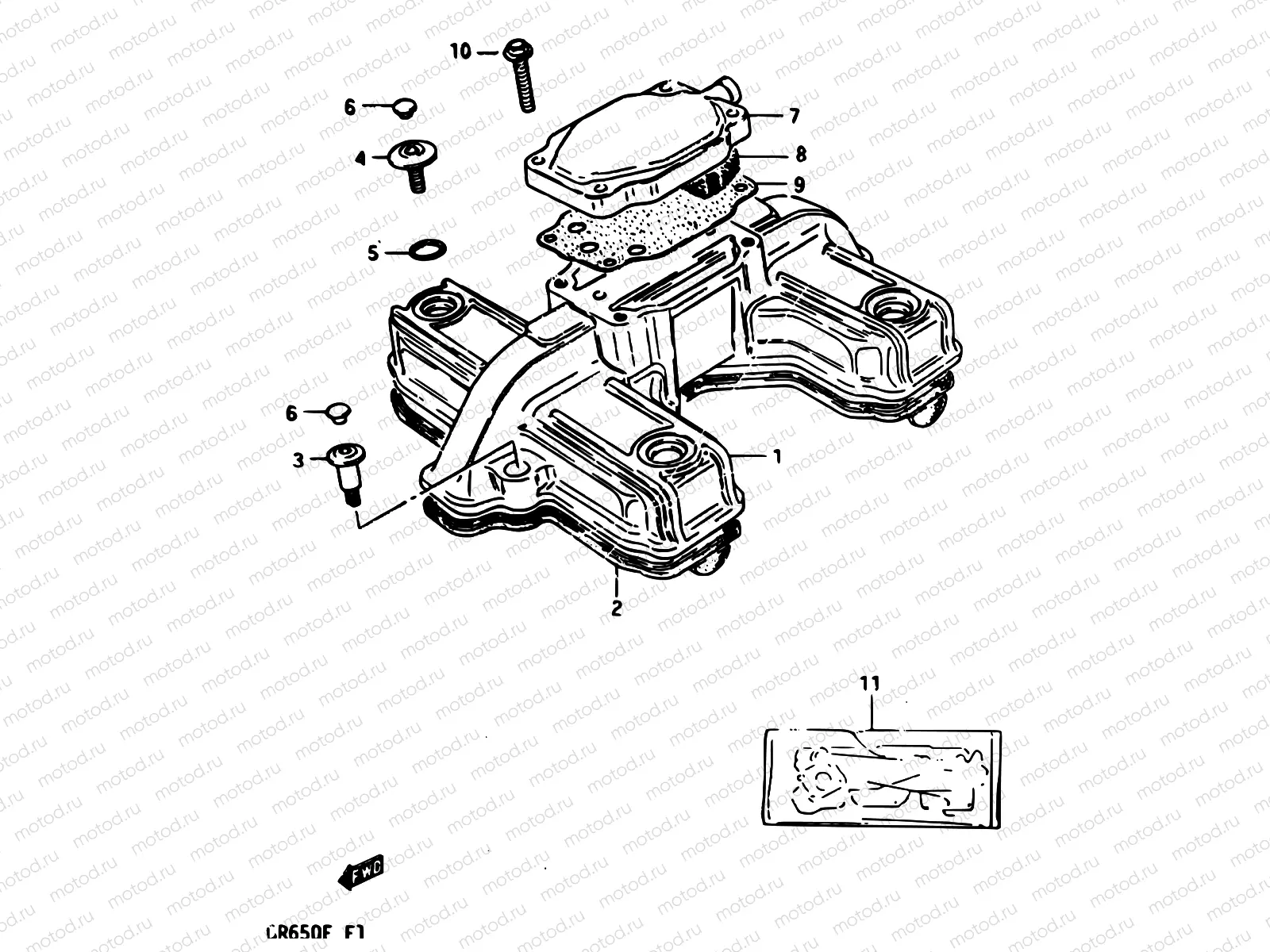 1 - CYLINDER HEAD COVER