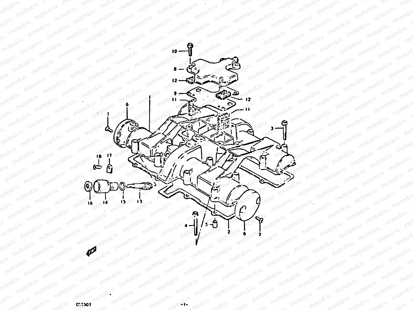 1 - CYLINDER HEAD COVER
