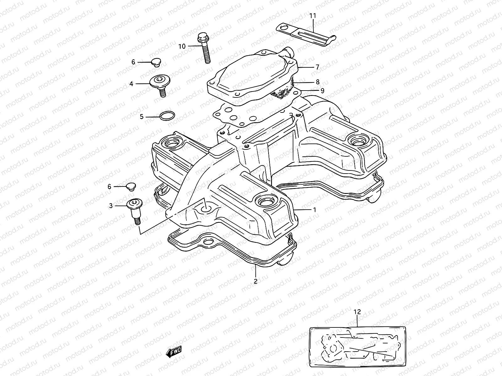 1 - CYLINDER HEAD COVER