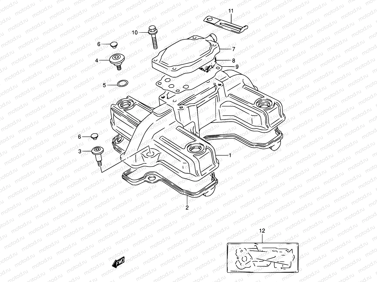 1 - CYLINDER HEAD COVER