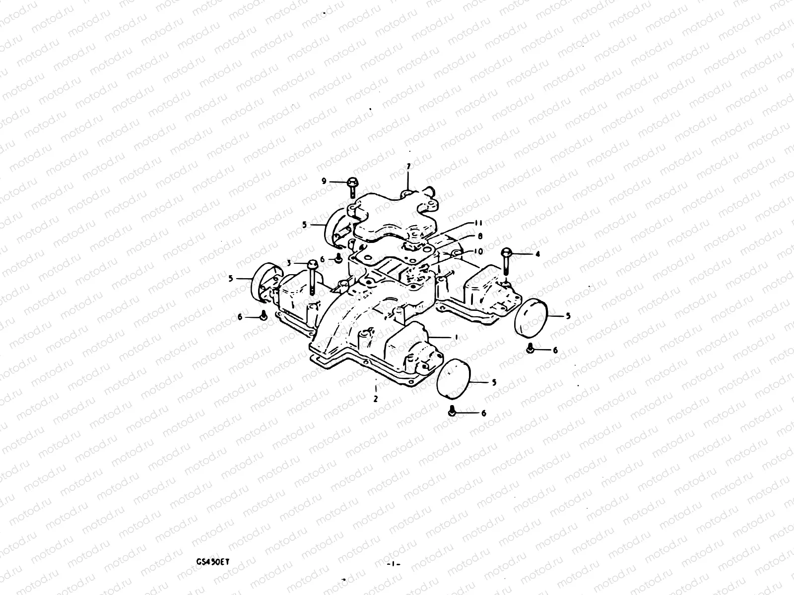 1 - CYLINDER HEAD COVER