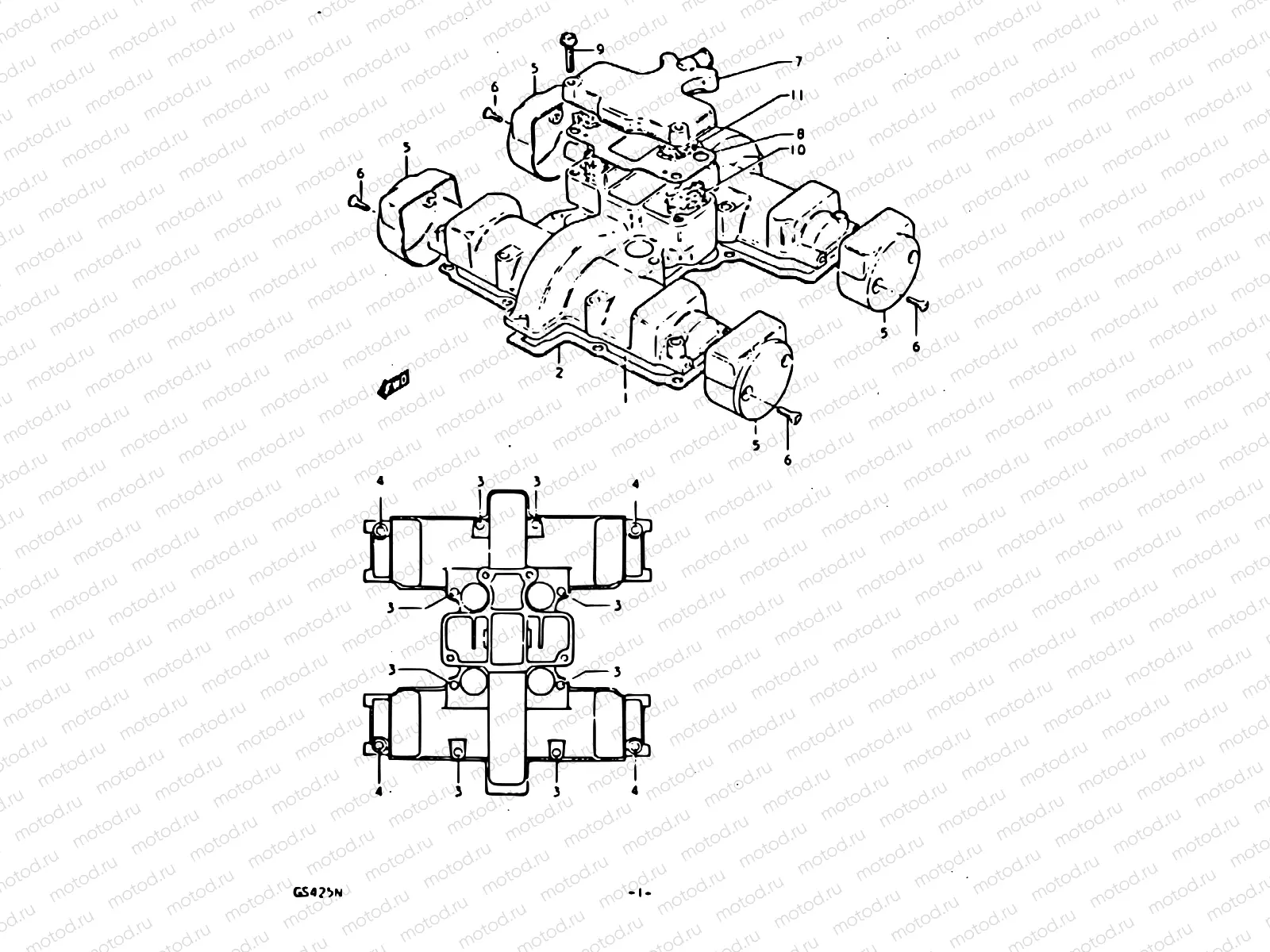 1 - CYLINDER HEAD COVER