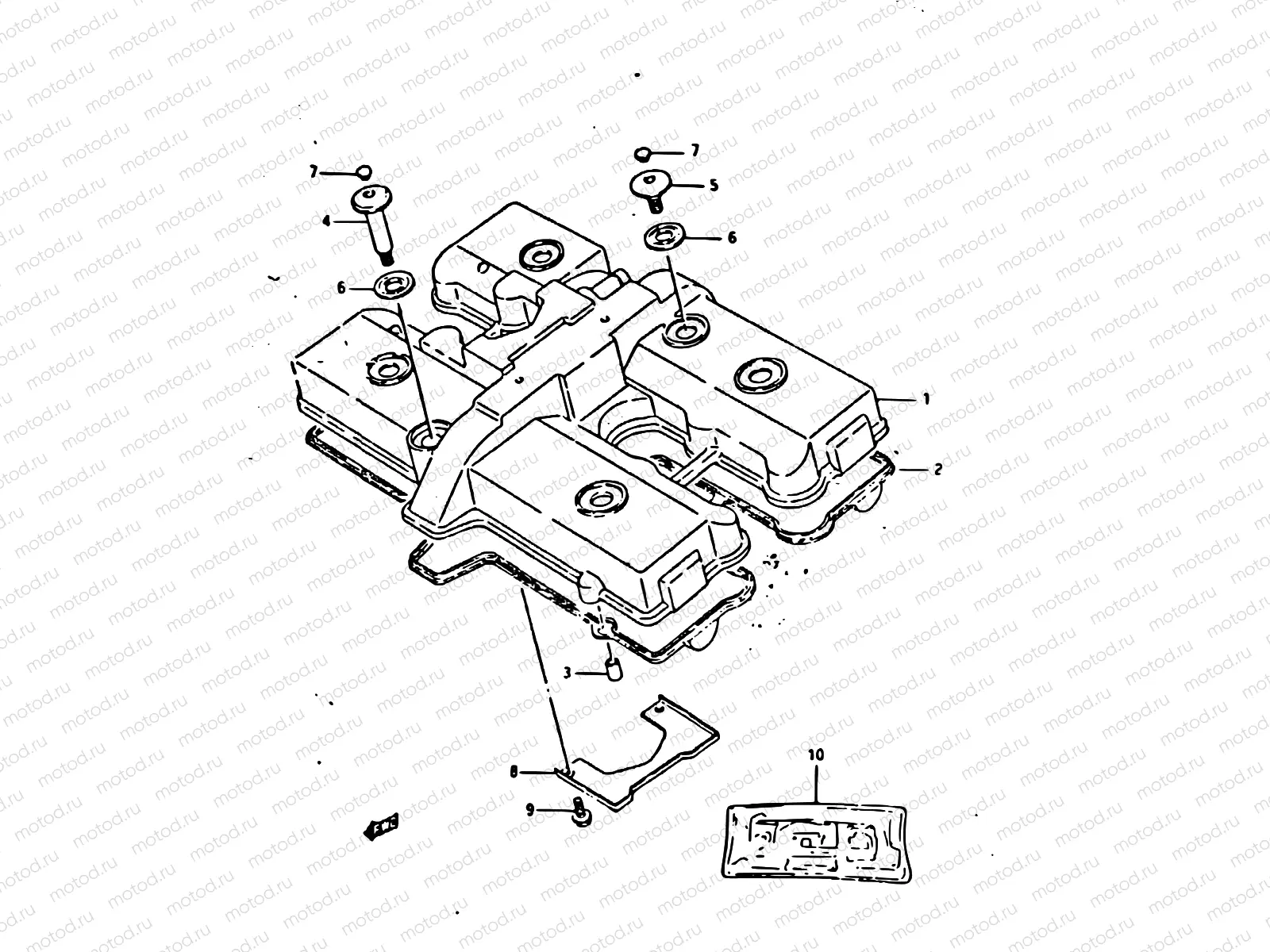 1 - CYLINDER HEAD COVER