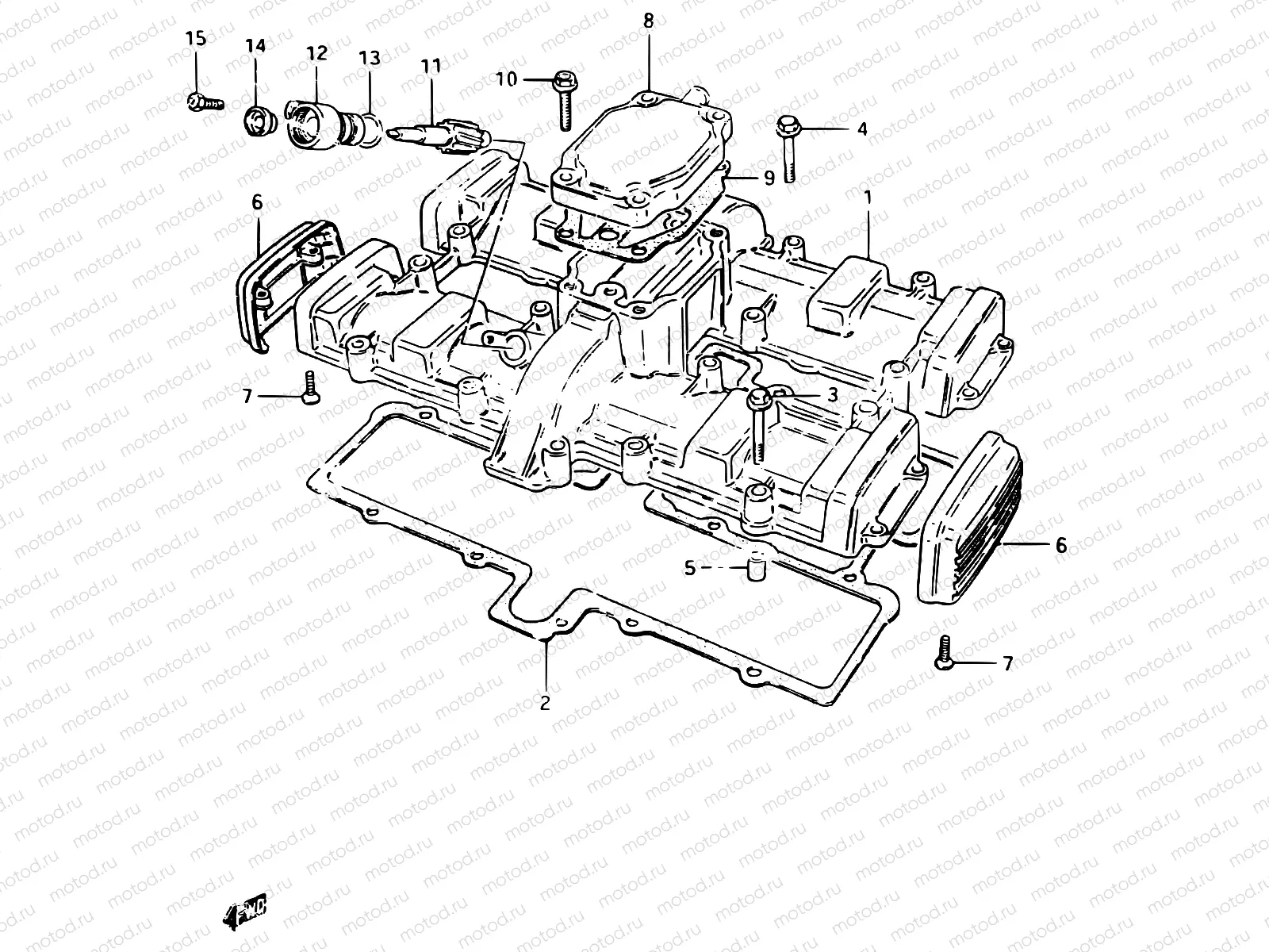 1 - CYLINDER HEAD COVER