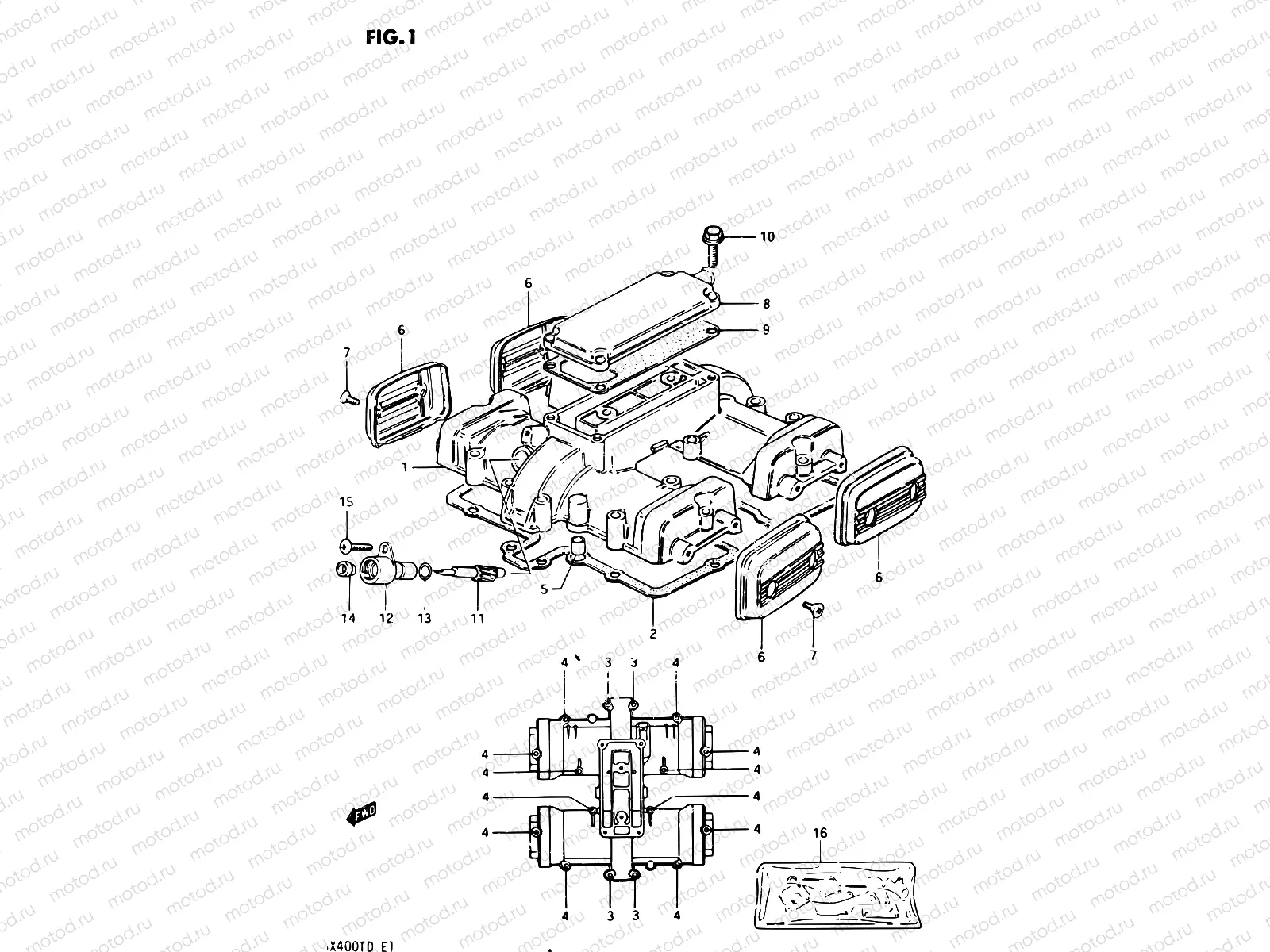 1 - CYLINDER HEAD COVER