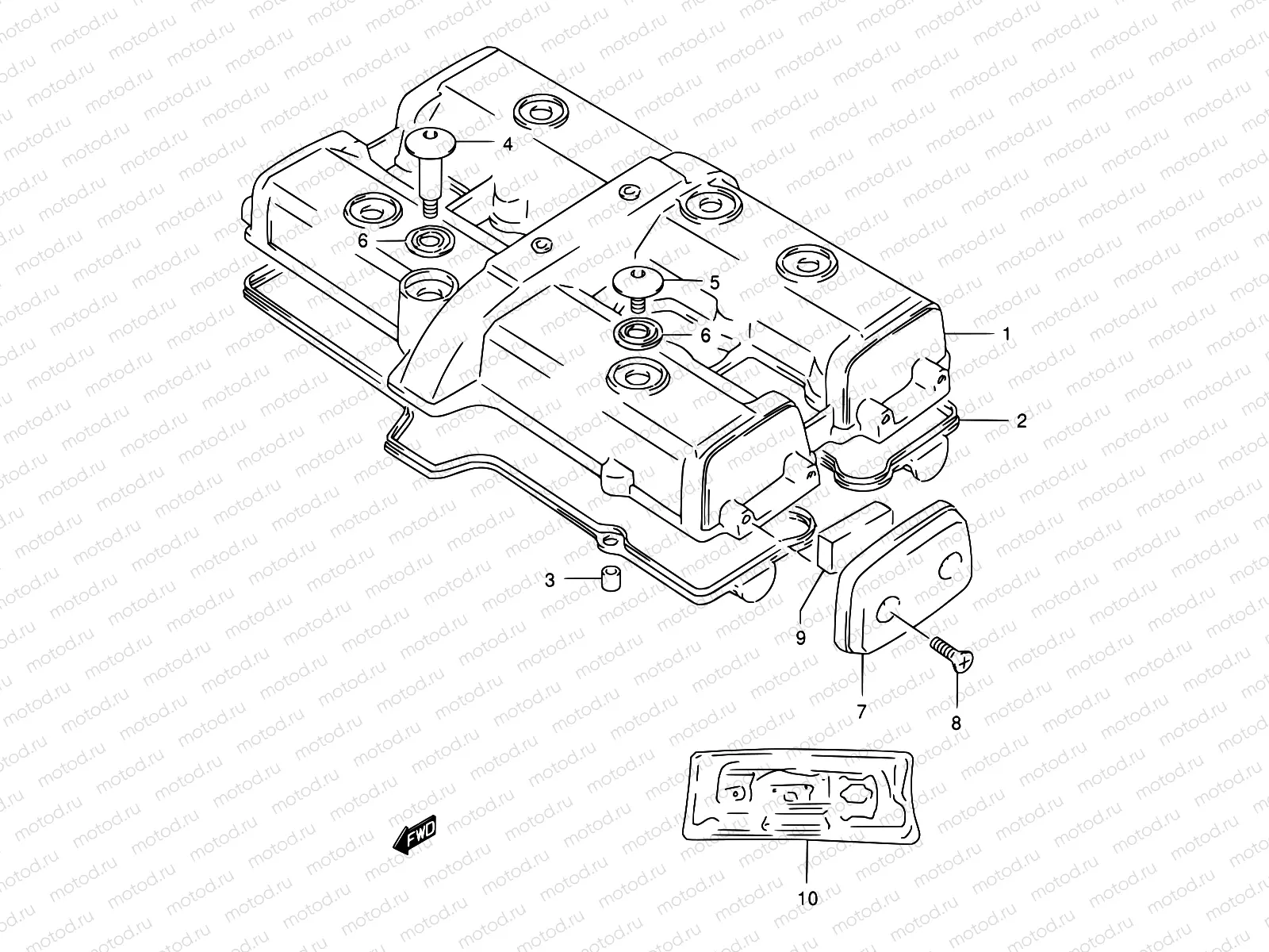 1 - CYLINDER HEAD COVER