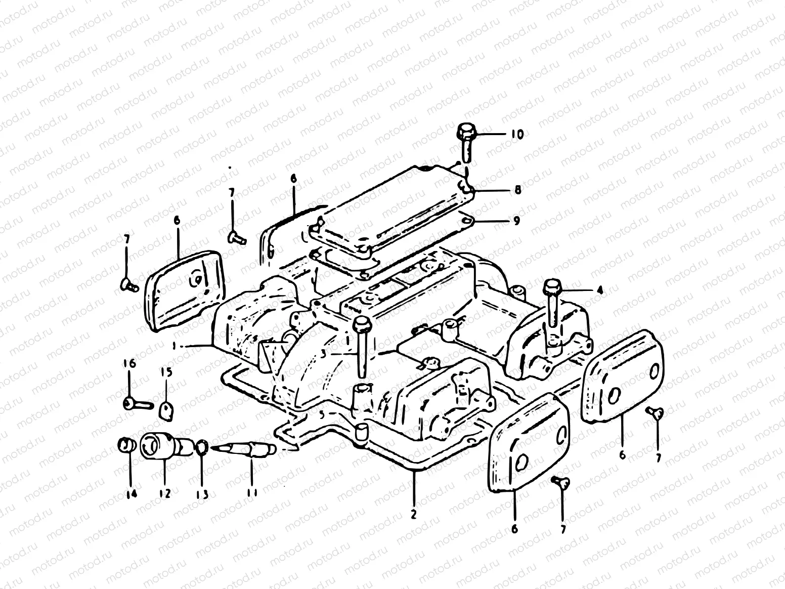 1 - CYLINDER HEAD COVER