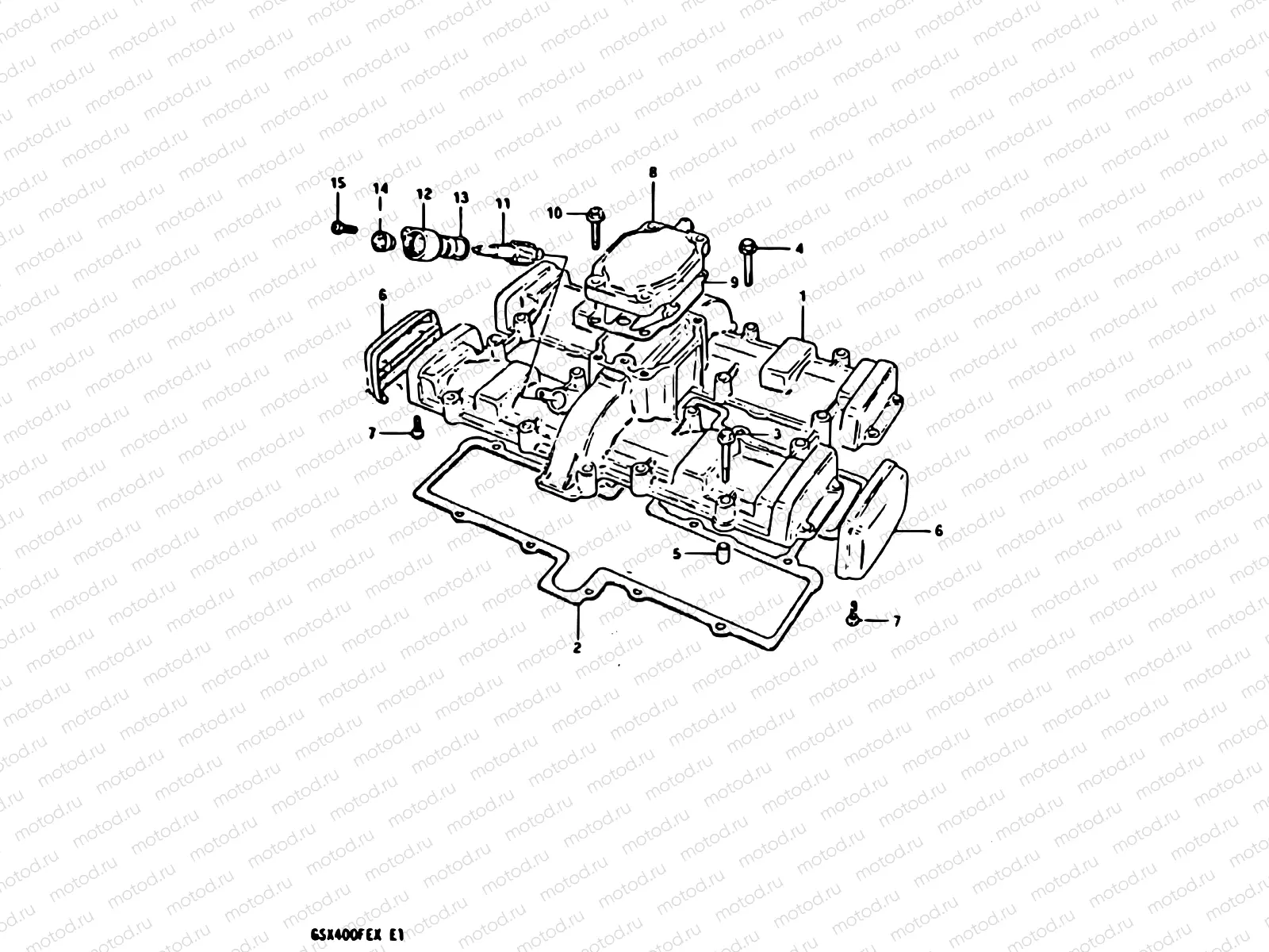 1 - CYLINDER HEAD COVER