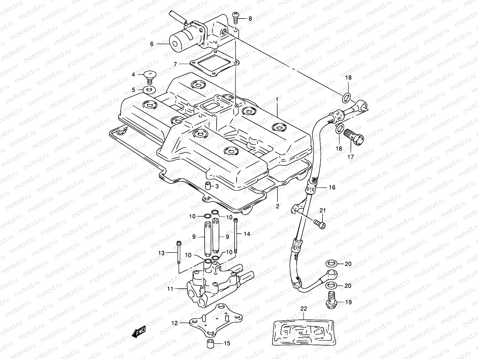1 - CYLINDER HEAD COVER