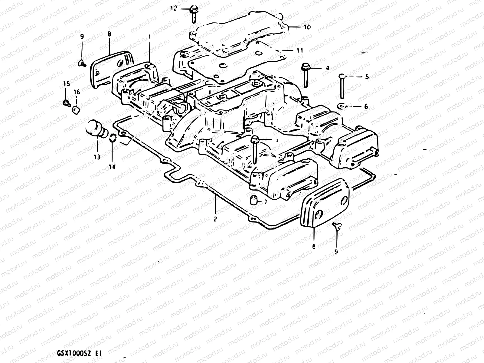 1 - CYLINDER HEAD COVER