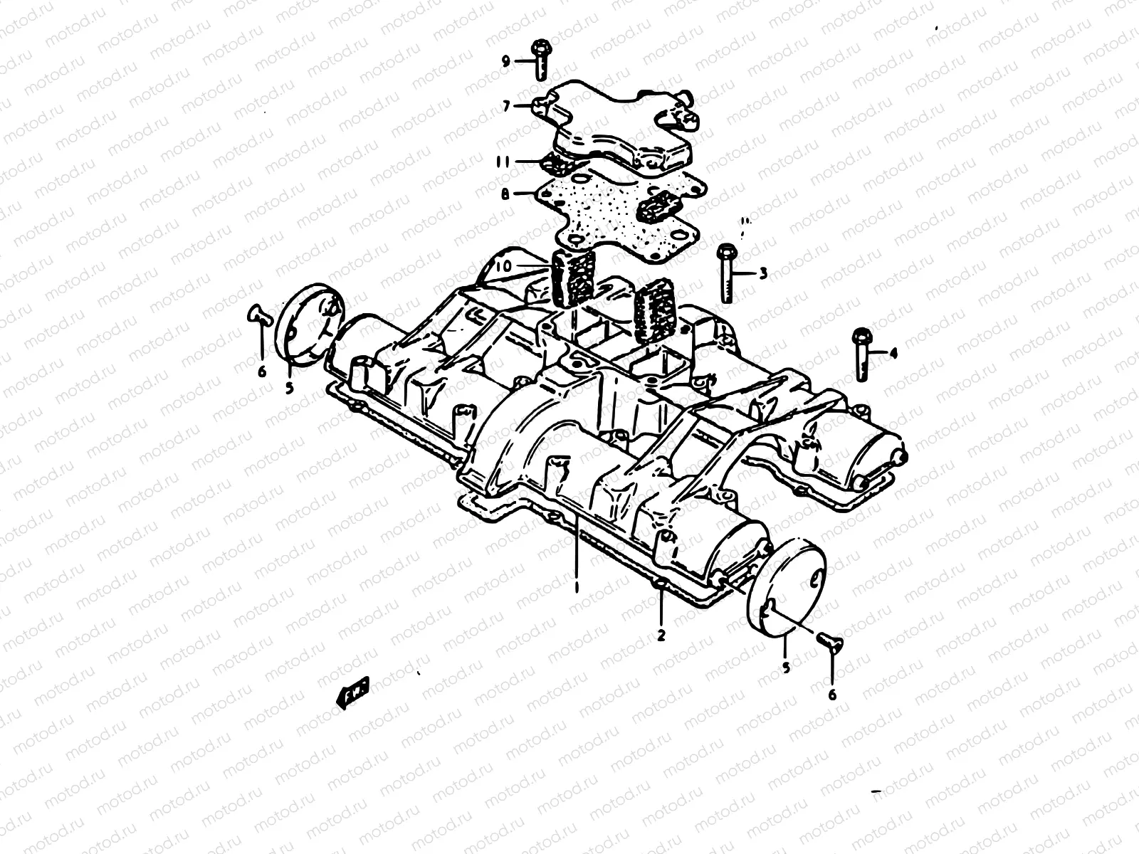 1 - CYLINDER HEAD COVER