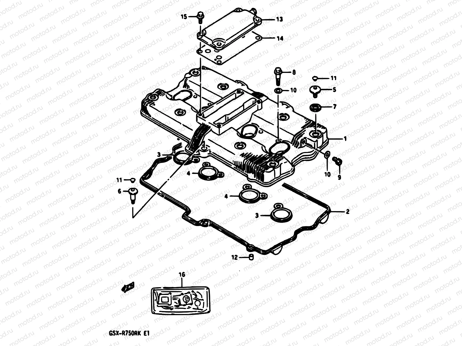 1 - CYLINDER HEAD COVER