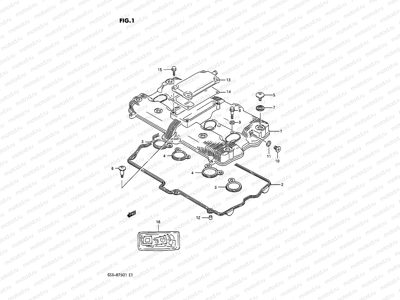 1 - CYLINDER HEAD COVER