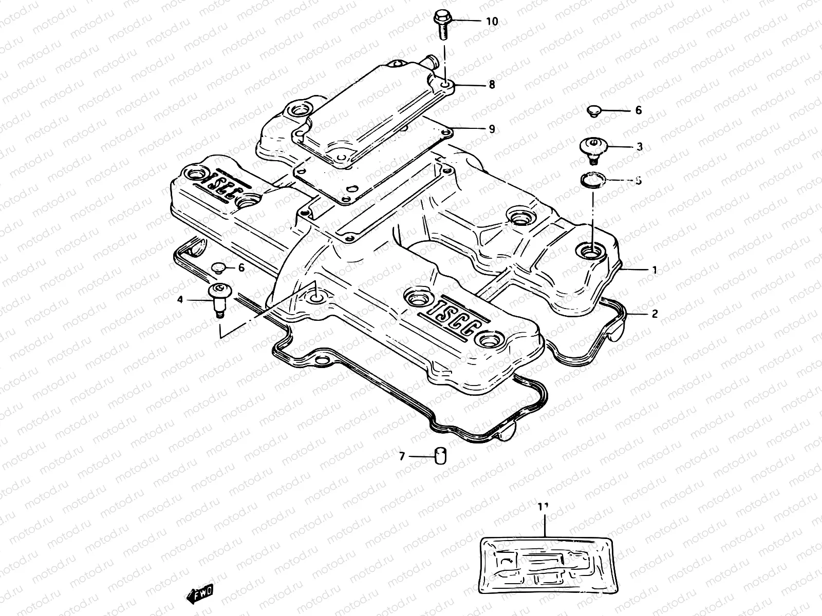 1 - CYLINDER HEAD COVER