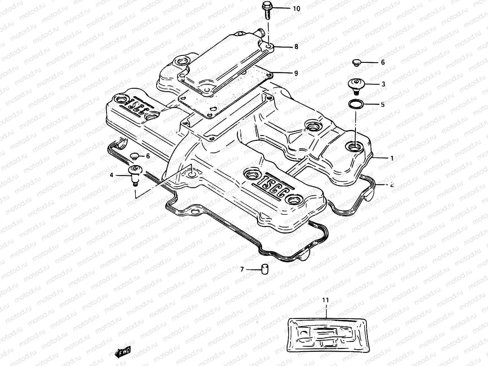 1 - CYLINDER HEAD COVER