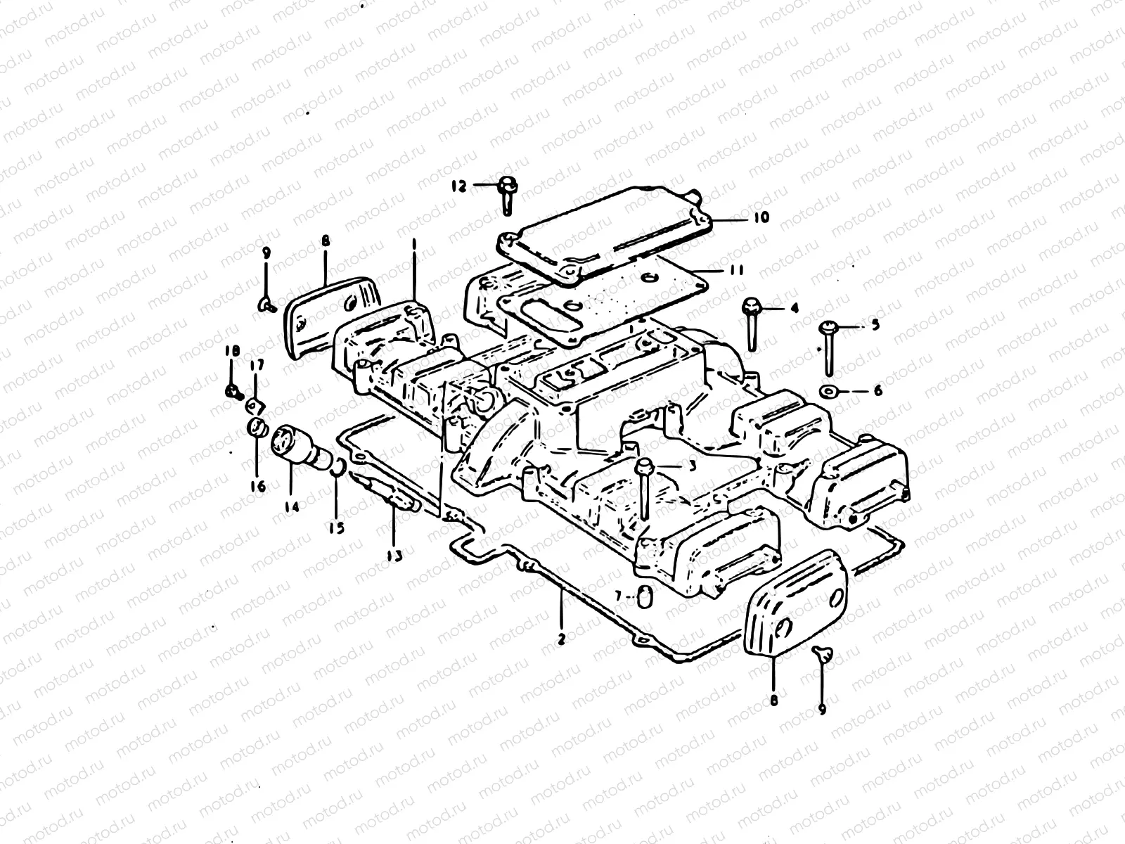 1 - CYLINDER HEAD COVER