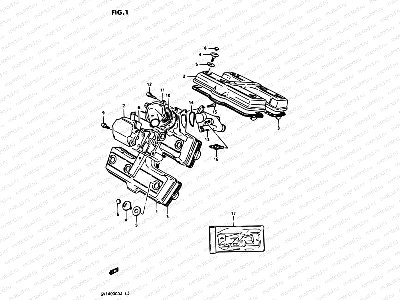 1 - CYLINDER HEAD COVER