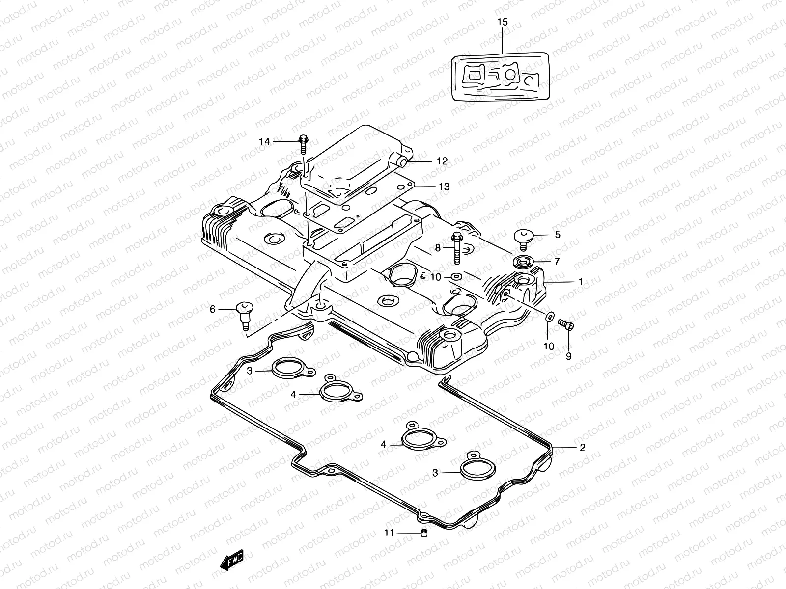 1 - CYLINDER HEAD COVER