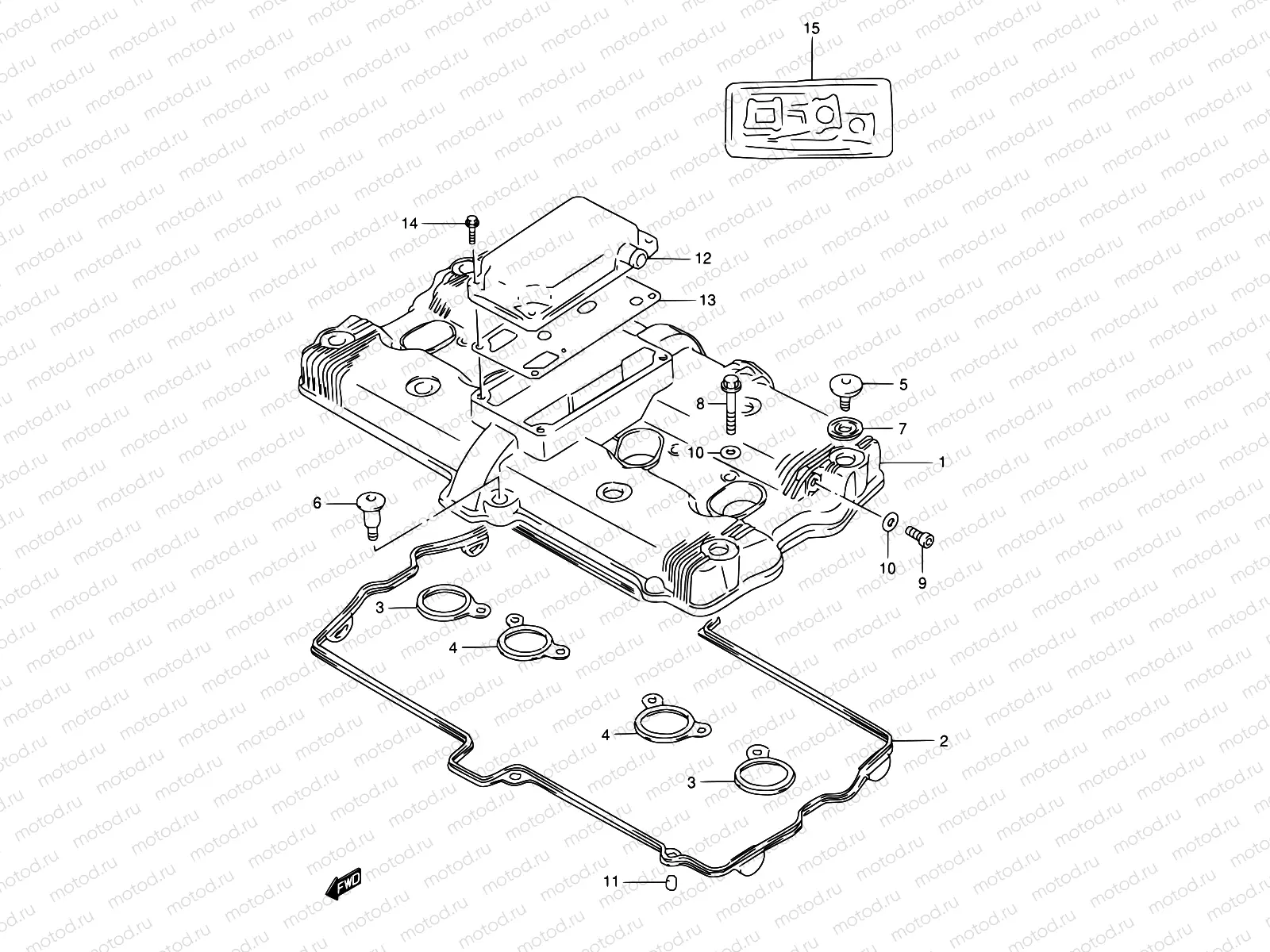 1 - CYLINDER HEAD COVER