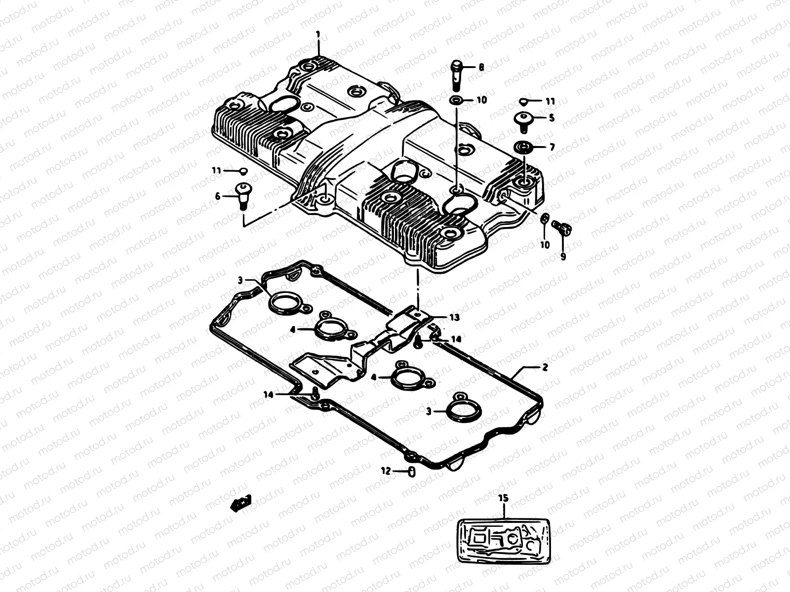 1 - CYLINDER HEAD COVER