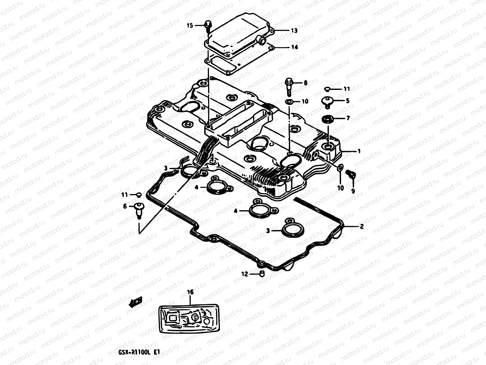 1 - CYLINDER HEAD COVER