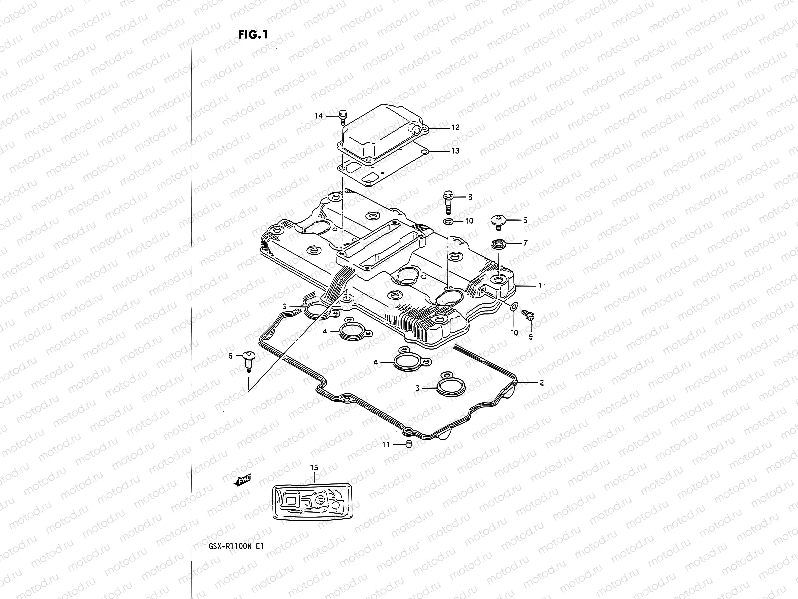 1 - CYLINDER HEAD COVER
