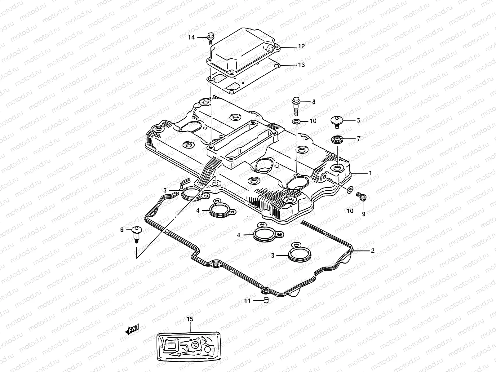 1 - CYLINDER HEAD COVER