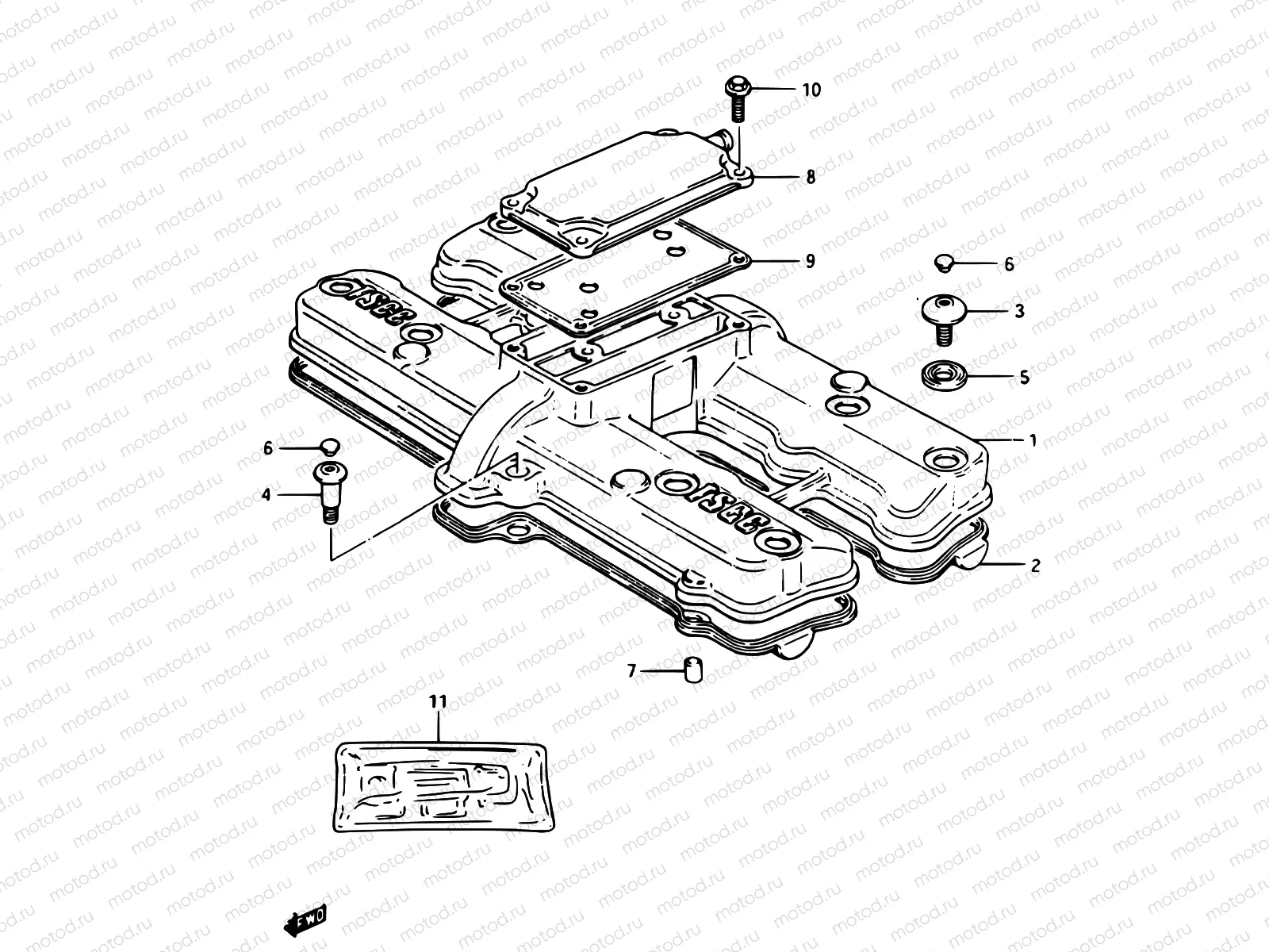 1 - CYLINDER HEAD COVER