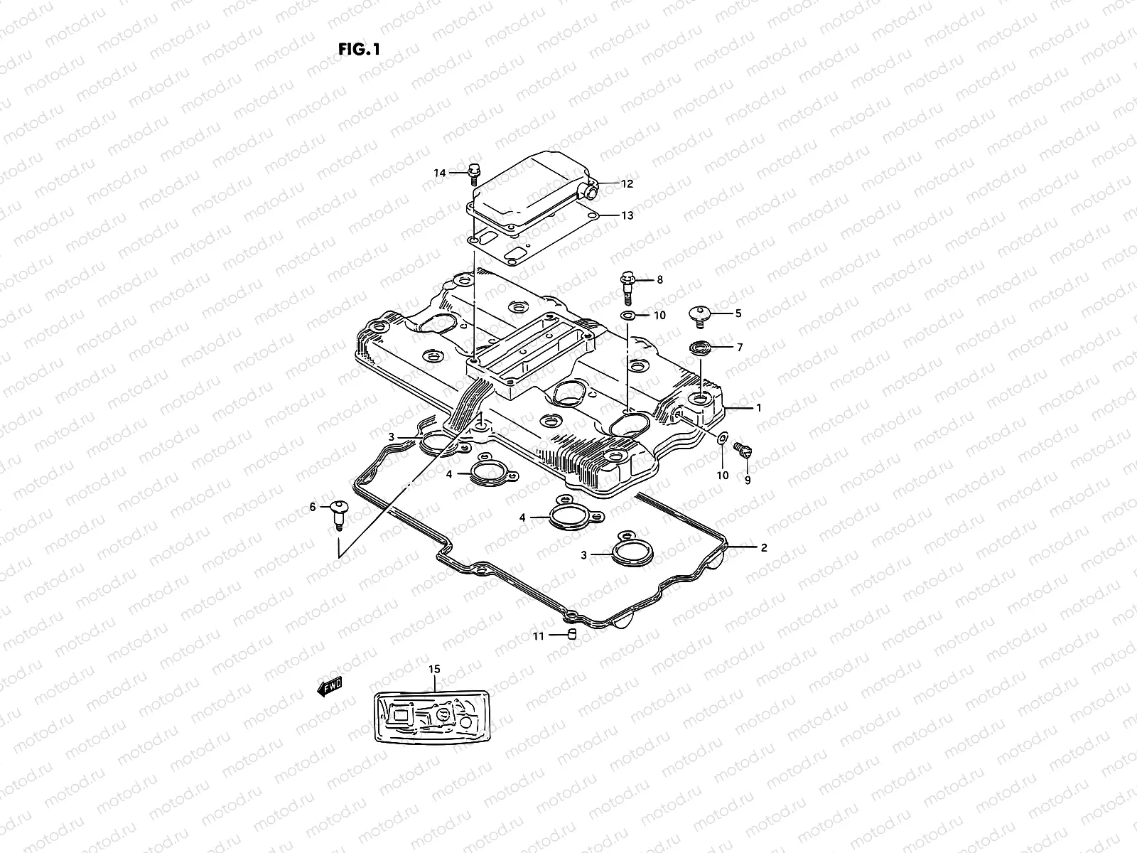 1 - CYLINDER HEAD COVER