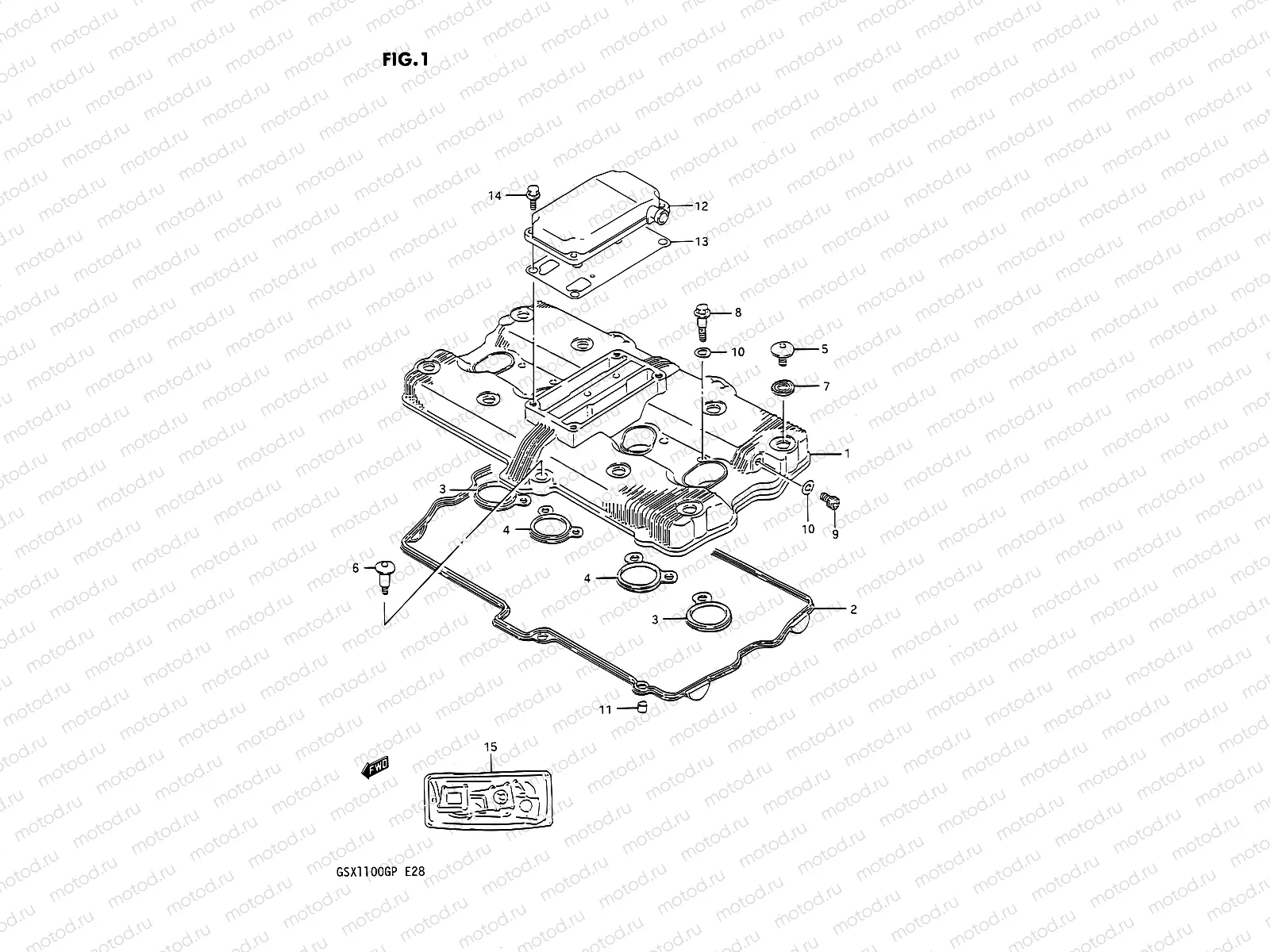 1 - CYLINDER HEAD COVER