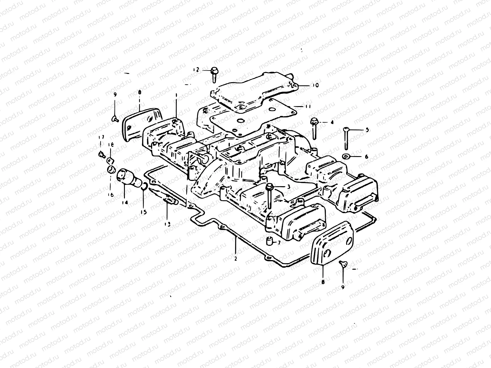 1 - CYLINDER HEAD COVER