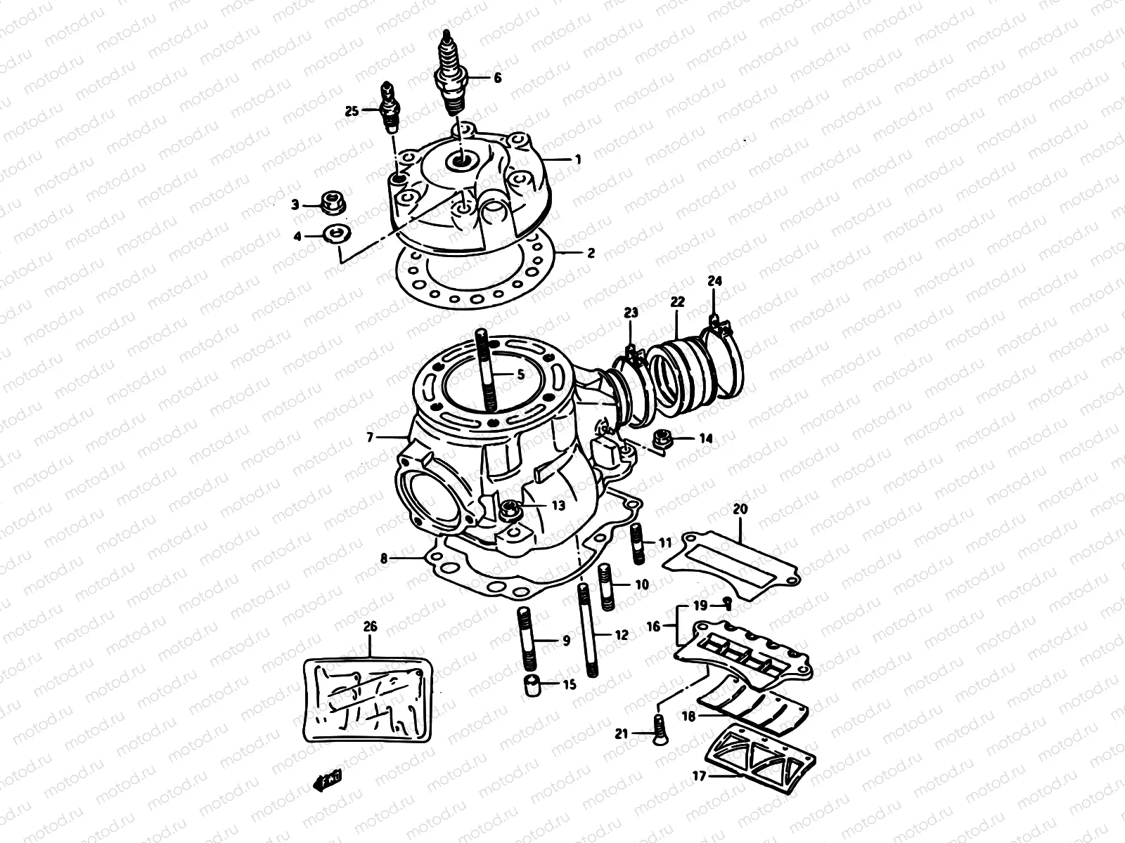1 - CYLINDER (MODEL E)