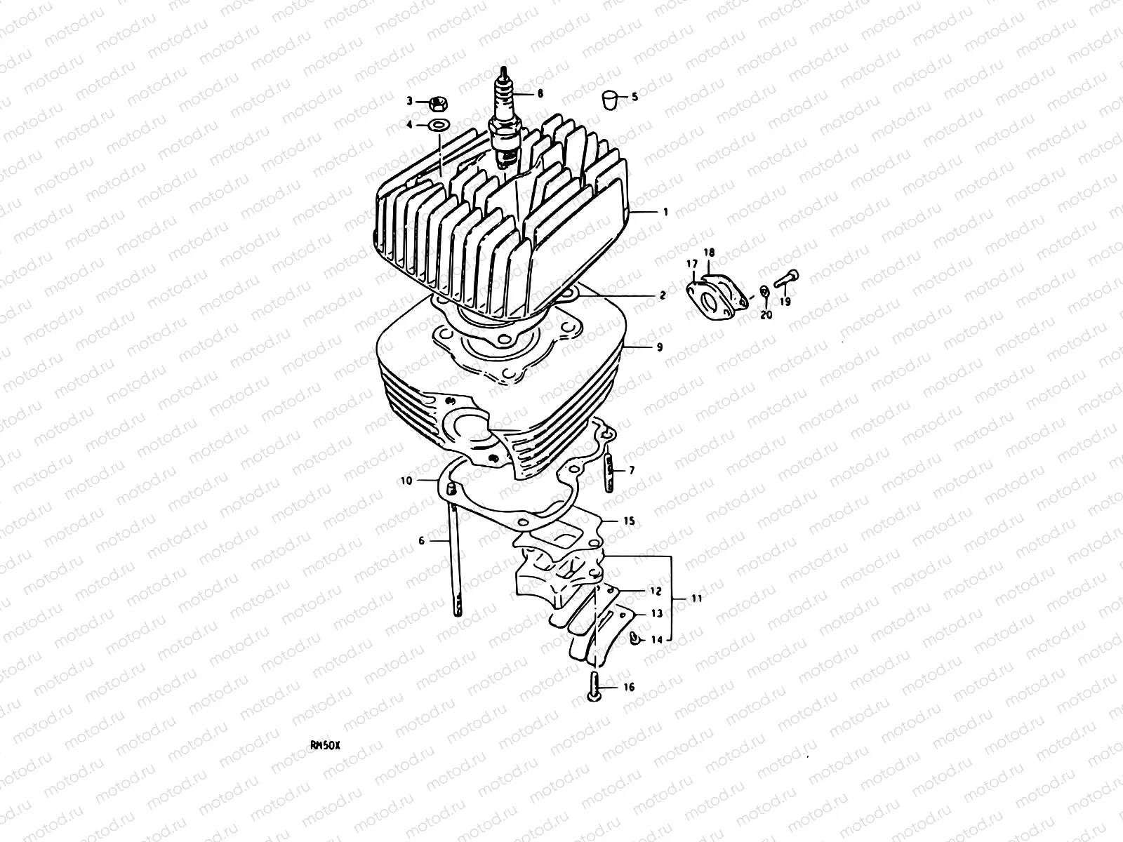 1 - CYLINDER (RM50C)