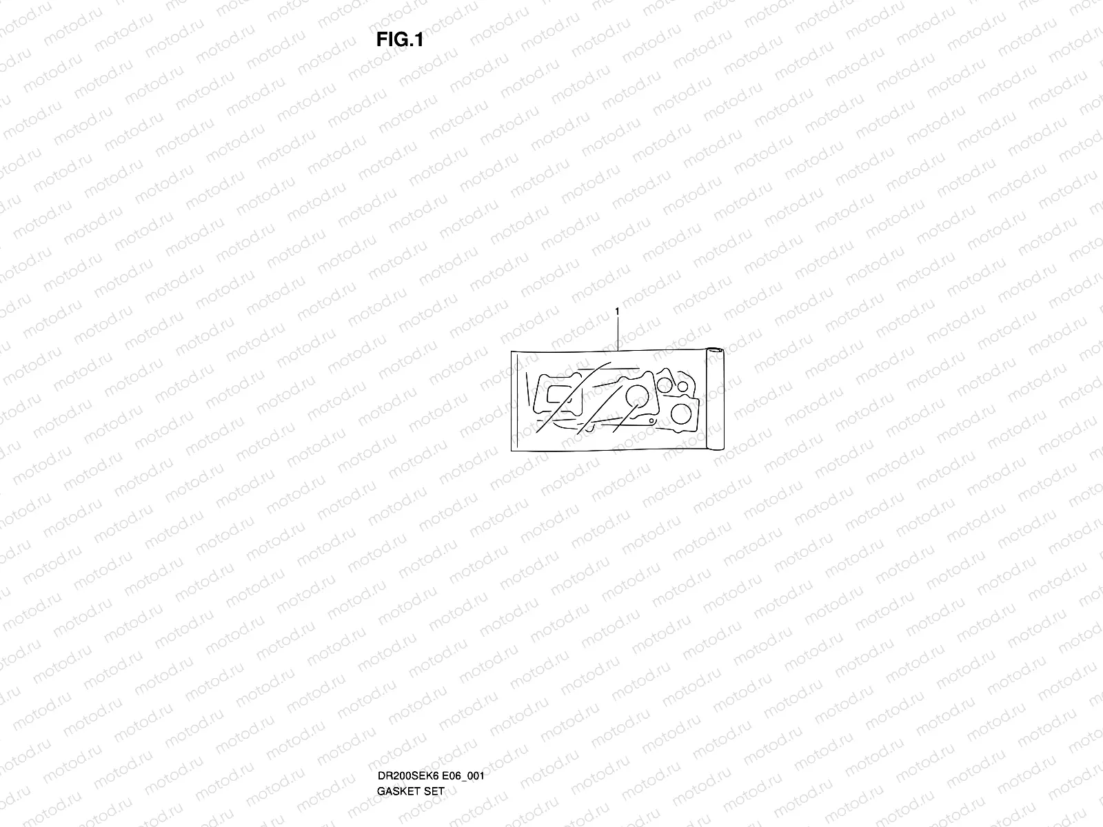 1 - GASKET SET