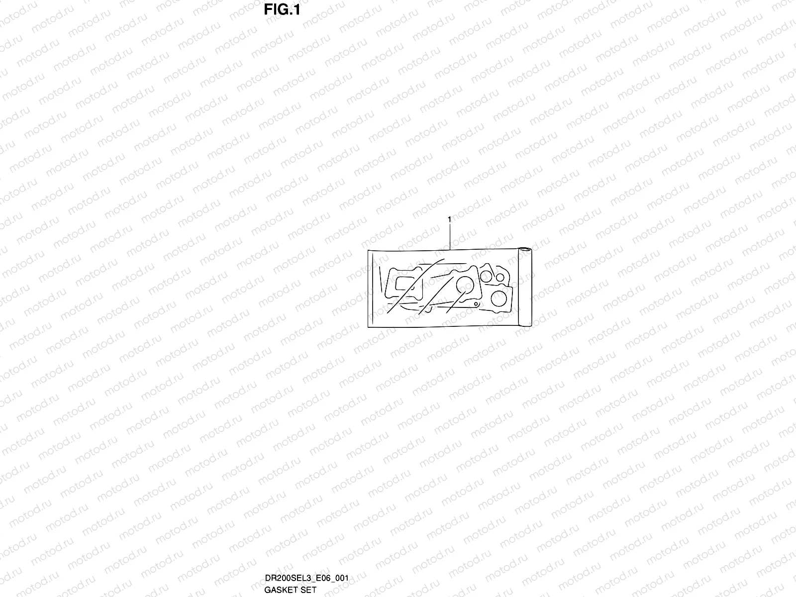 1 - GASKET SET