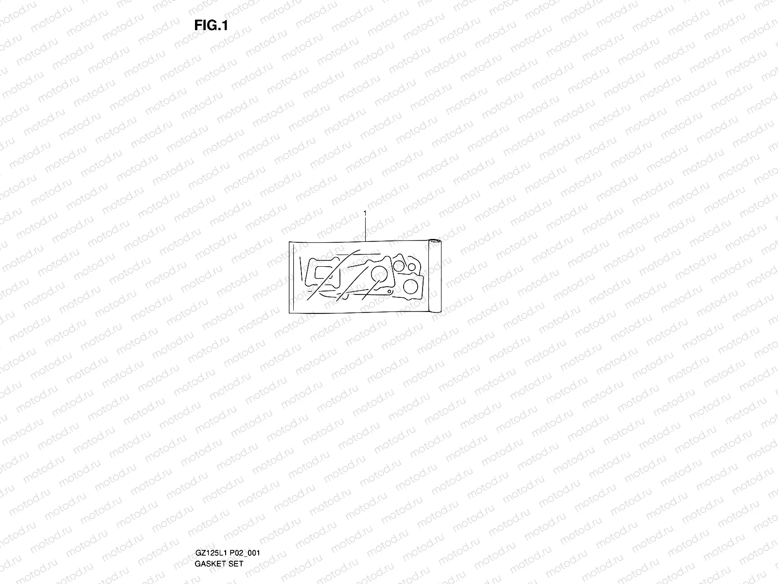 1 - GASKET SET