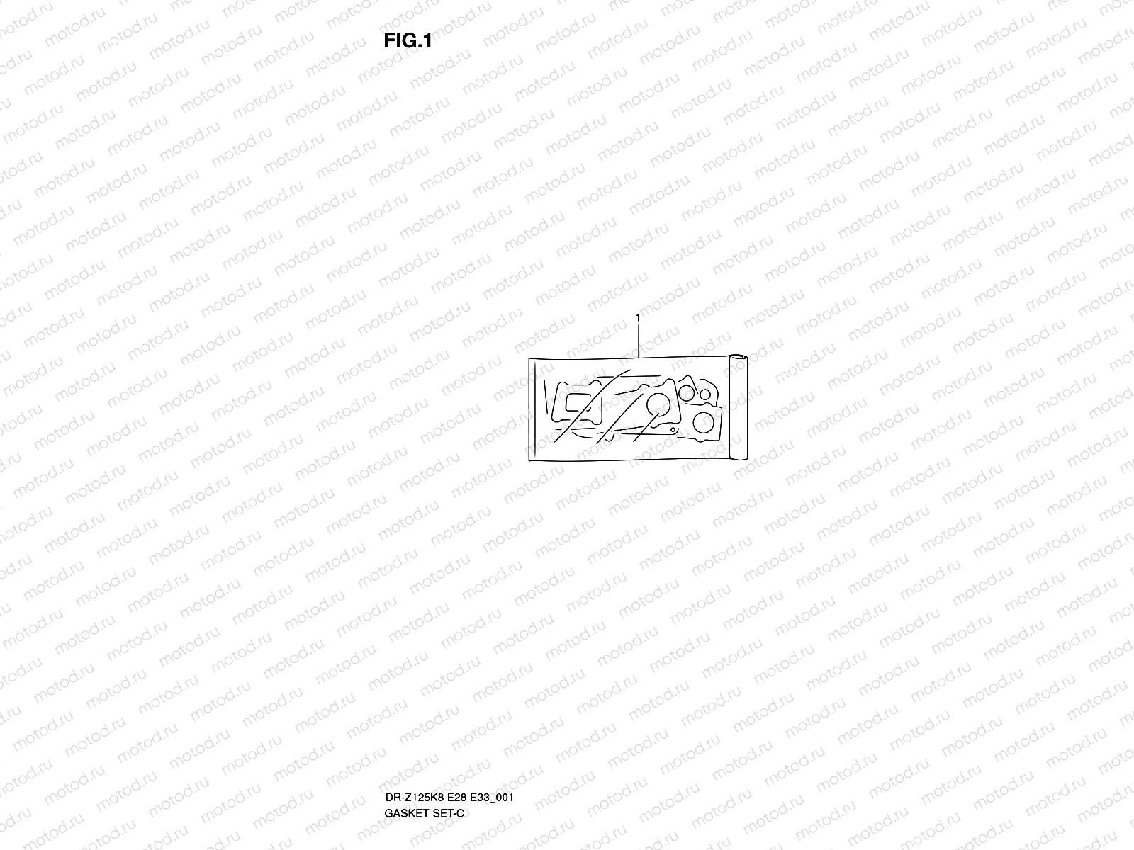 1 - GASKET SET