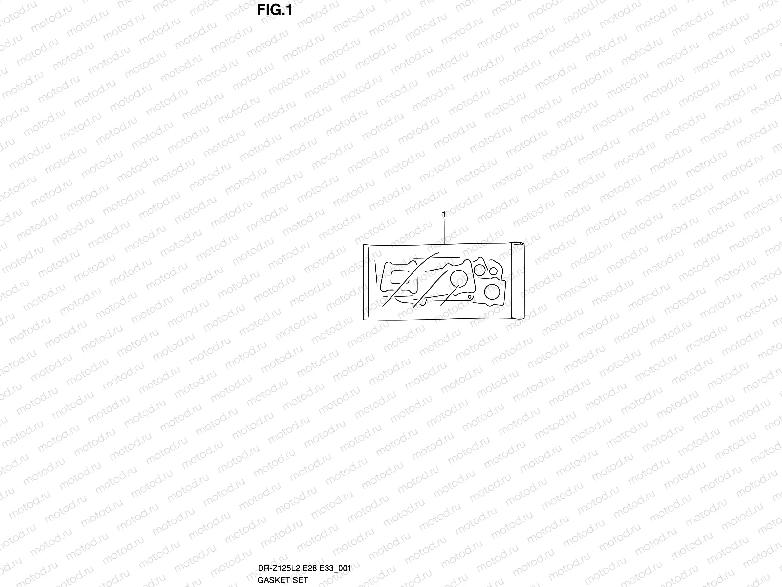 1 - GASKET SET
