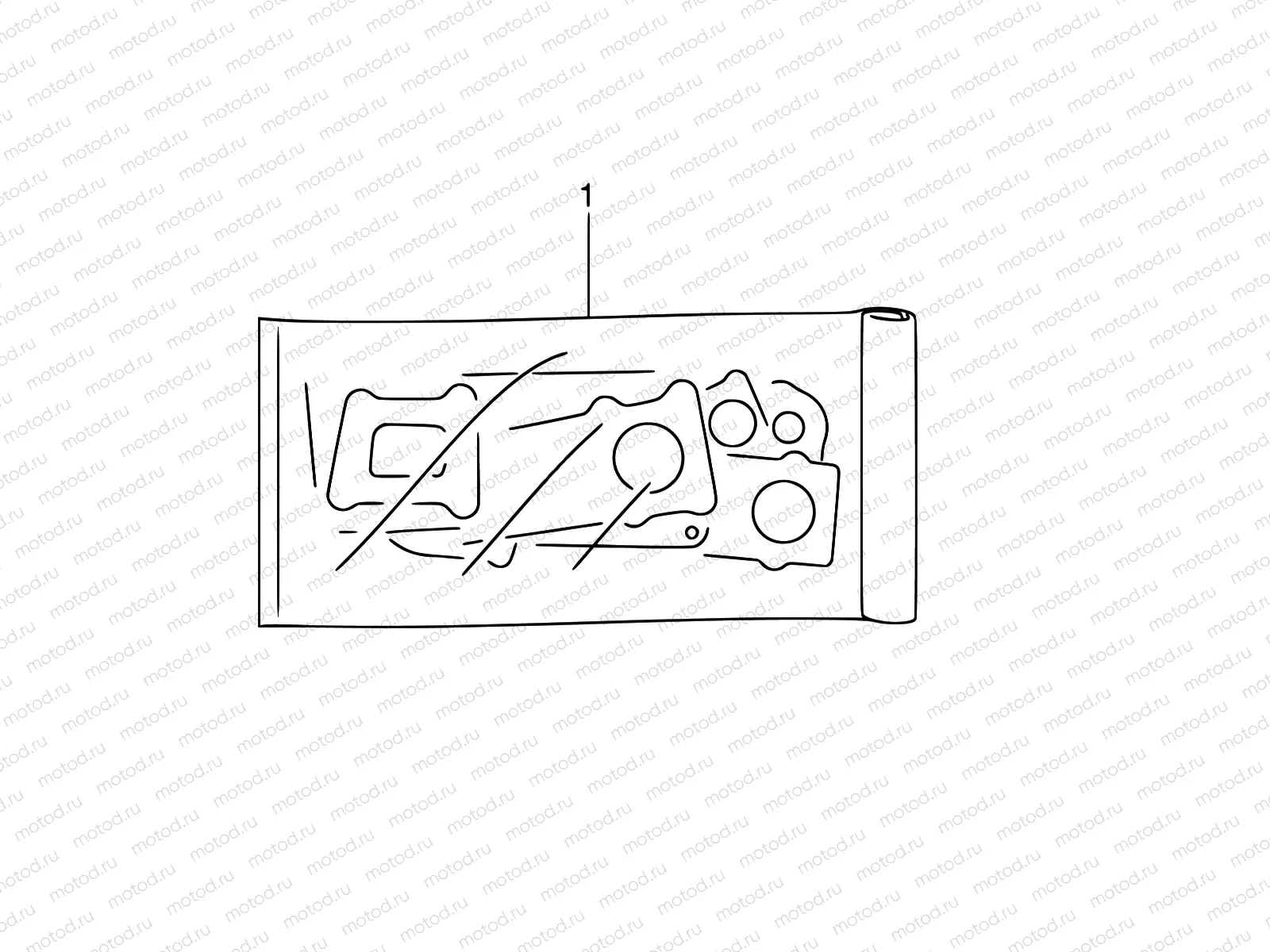 1 - GASKET SET