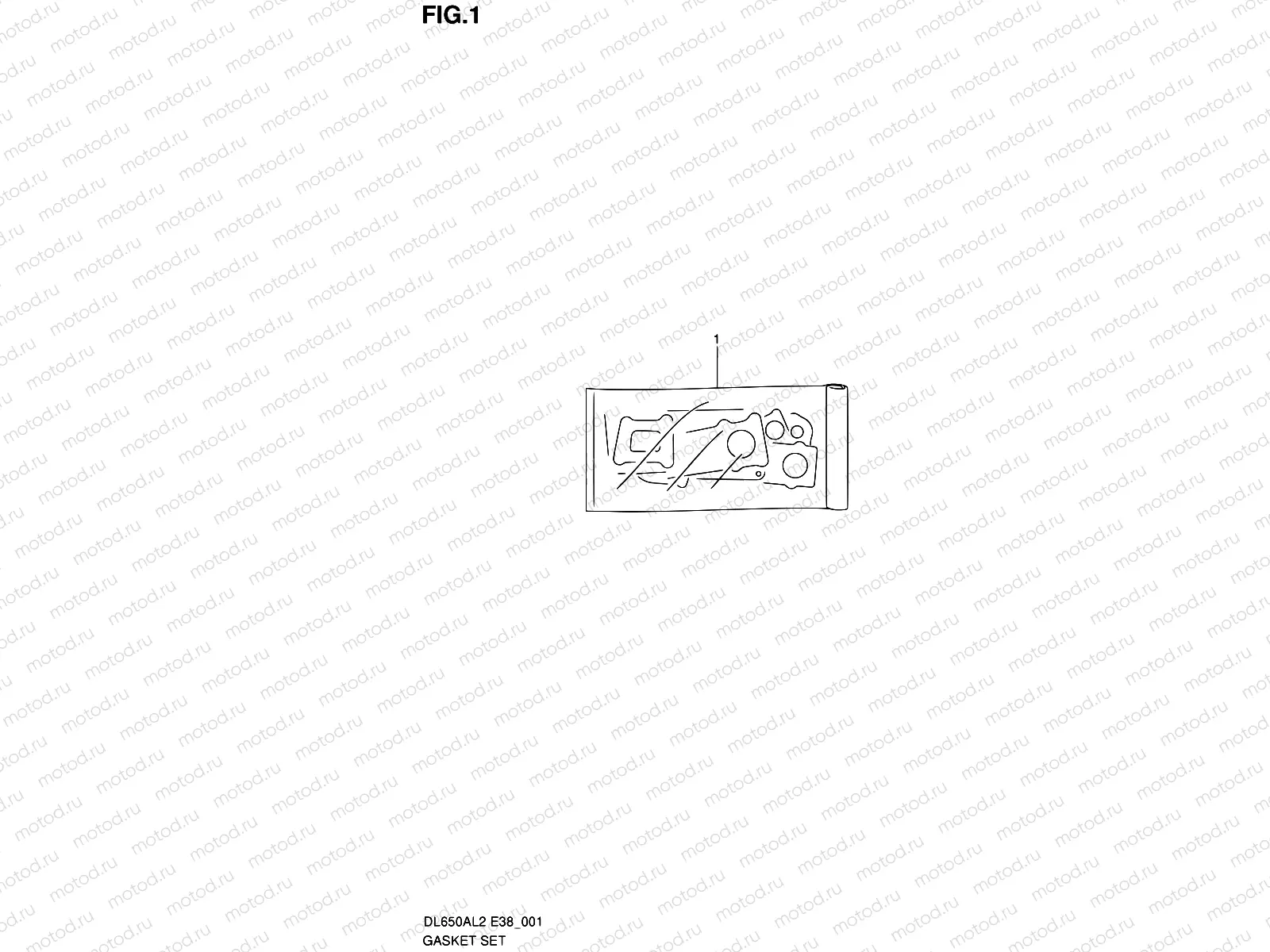 1 - GASKET SET