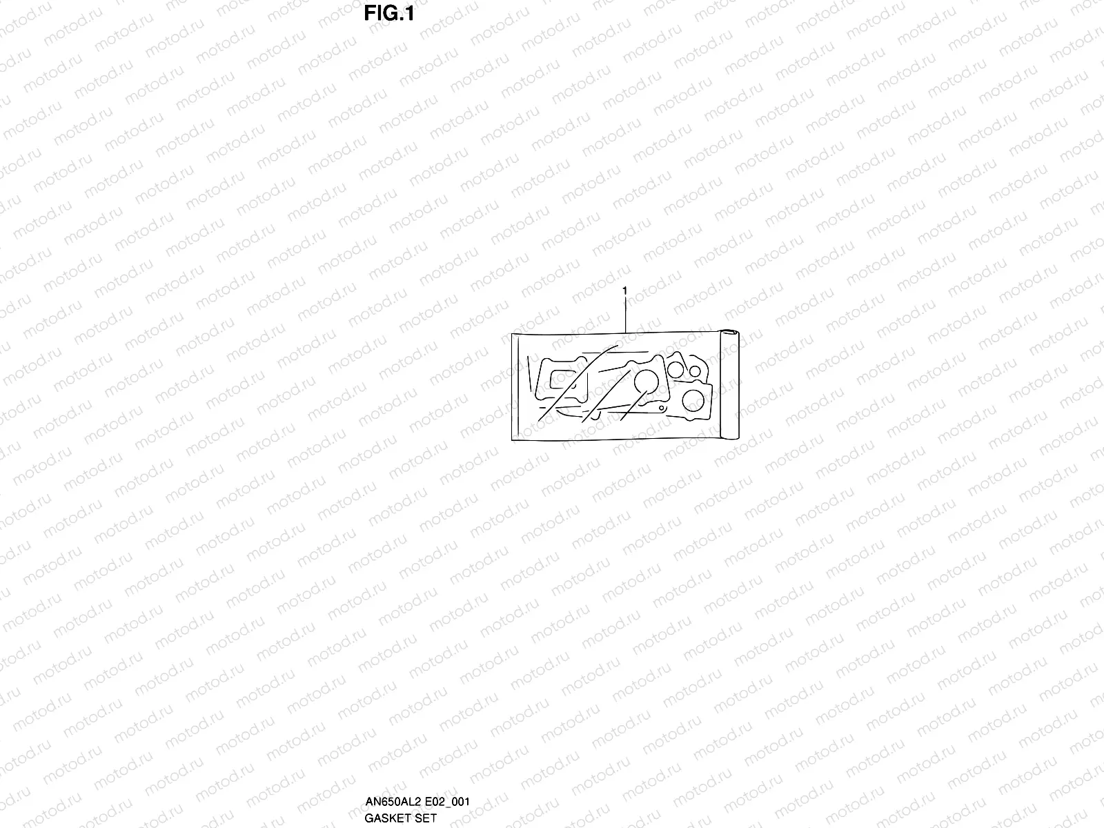 1 - GASKET SET