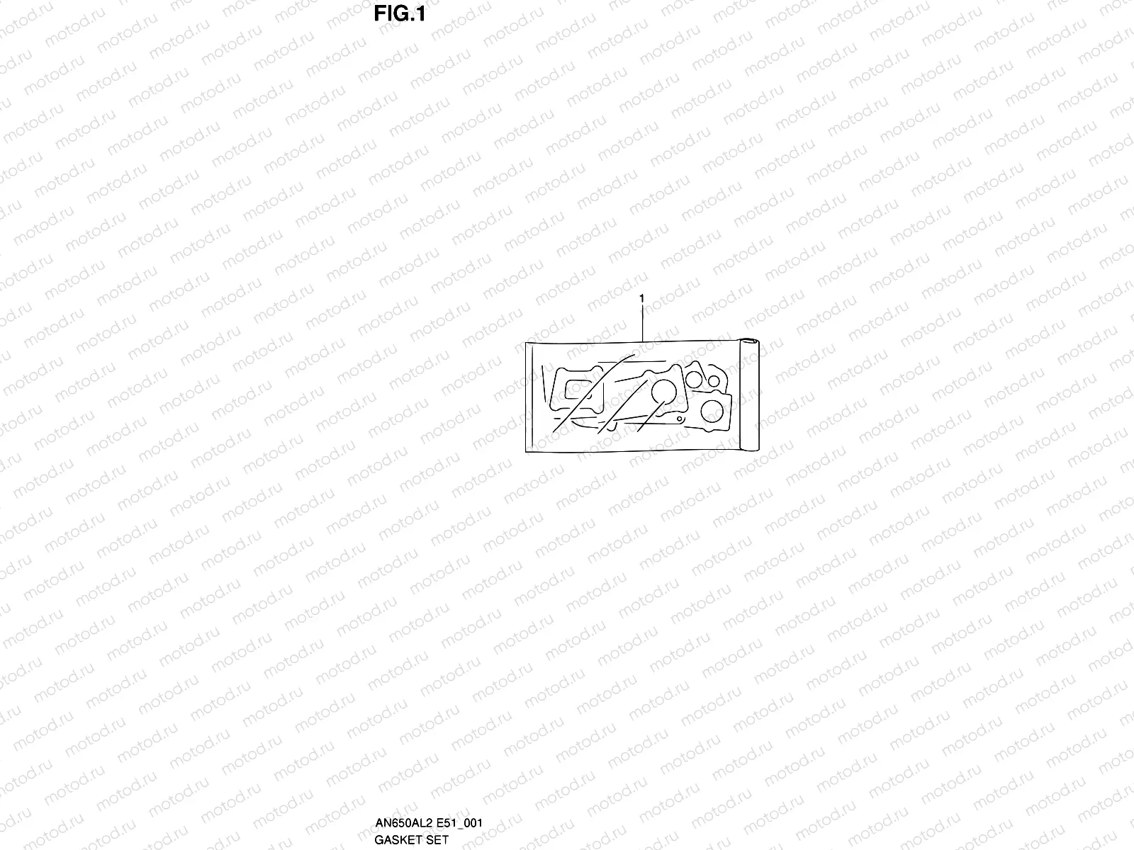 1 - GASKET SET