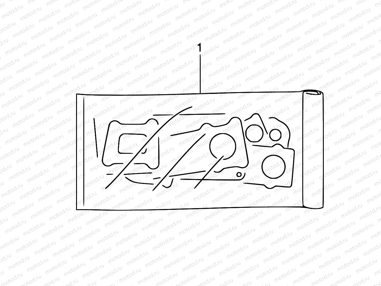 1 - GASKET SET
